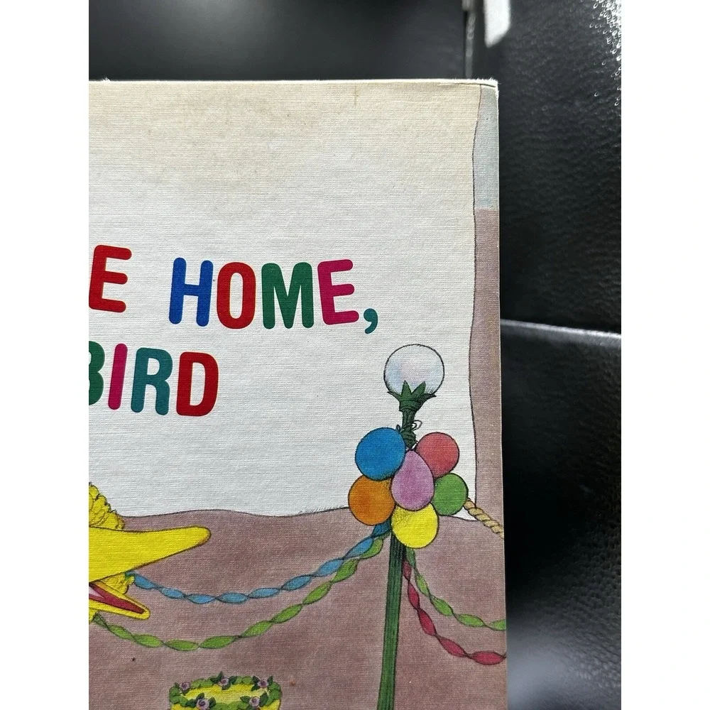 Sesame Street Book Club Welcome Home, Big Bird 1985 First Edition Hardcover READ
